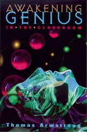 Front cover of Awakening genius in the classroom by Thomas Armstrong