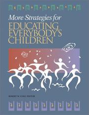 Front cover of More strategies for educating everybody's children by Robert W. Cole
