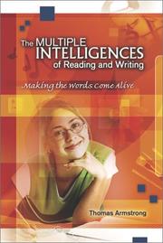 Front cover of Multiple Intelligences of Reading and Writing by Thomas Armstrong