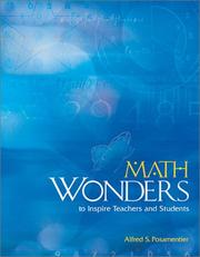 Front cover of Math Wonders to Inspire Teachers and Students by Alfred S. Posamentier