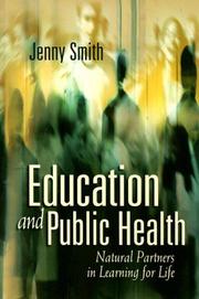 Front cover of Education and public health by Jenny Smith