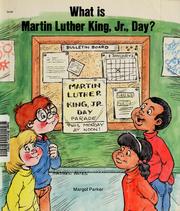 Front cover of What is Martin Luther King, Jr., Day? by Margot Parker