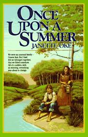Cover of Once Upon a Summer by Janette Oke