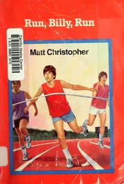 Cover of Run, Billy, Run by Matt Christopher