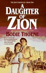 Front cover of A daughter of Zion by Brock Thoene