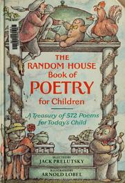 Front cover of The Random House book of poetry for children by Jack Prelutsky