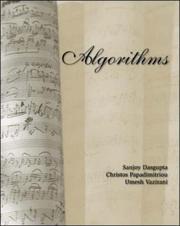 Cover of Algorithms by Christos H. Papadimitriou