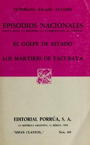 Front cover of Episodios nacionales mexicanos by Victoriano Salado Alvarez