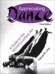 Cover of Appreciating Dance by Harriet R. Lihs