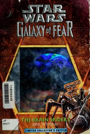 Front cover of Star Wars - Galaxy of Fear - The Brain Spiders by John Whitman