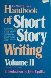 Front cover of Handbook of short story writing. by Frank A. Dickson