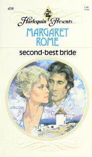 Cover of Second-Best Bride by Margaret Rome
