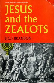 Cover of Jesus and the Zealots by S. G. F. Brandon