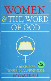 Front cover of Women and the word of God by Susan T. Foh