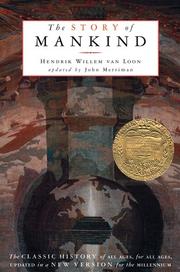 Cover of The story of mankind by Hendrik Willem Van Loon