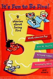 Cover of It's fun to be five by Beverly Cleary