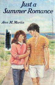 Front cover of Just a summer romance by Ann M. Martin