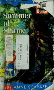 Front cover of Summer of Shame (Passages) by Anne E. Schraff