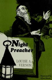 Front cover of Night preacher by Louise A. Vernon