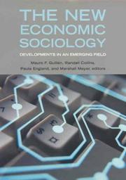 Front cover of The New Economic Sociology by Mauro F. Guillen