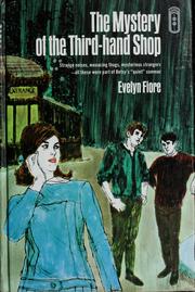Cover of The mystery of the third-hand shop by Evelyn L. Fiore