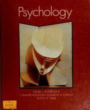 Front cover of Psychology by Henry L. Roediger