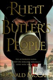Front cover of Rhett Butler's people by McCaig, Donald.