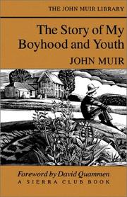 Cover of The story of my boyhood and youth by John Reid Muir