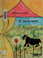Cover of El torito negro by Antonio Ferrés