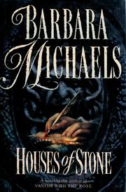 Front cover of Houses of stone by Barbara Michaels