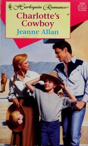 Cover of Charlotte's Cowboy by Jeanne Allan