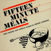 Front cover of Fifteen-minute meals by Emalee Chapman