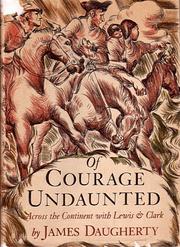 Cover of Of Courage Undaunted by James Daugherty