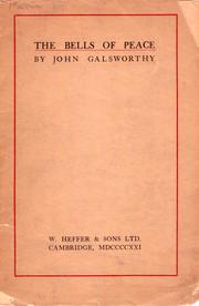 Front cover of The bells of peace by John Galsworthy