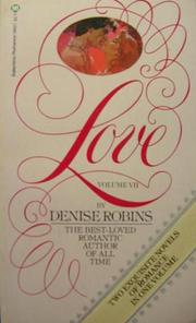 Front cover of Love, Volume VII by Denise Robins