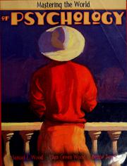 Cover of Mastering the world of psychology by Samuel E. Wood