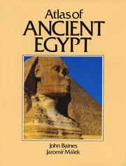 Front cover of Atlas of ancient Egypt by John Baines