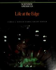 Front cover of Life at the edge by James L. Gould