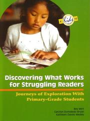 Front cover of Discovering what works for struggling readers by Bev Wirt