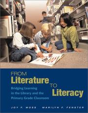 Front cover of From literature to literacy by Joy F. Moss