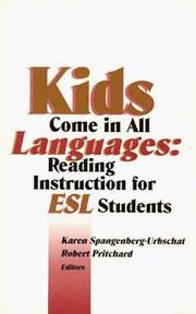 Front cover of Kids come in all languages by Karen Spangenberg-Urbschat