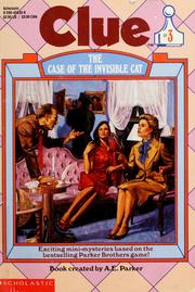 Front cover of The Case of the Invisible Cat (Clue, #3) by Eric Weiner