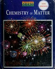 Front cover of Chemistry of Matter by Prentice-Hall, inc.