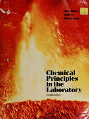 Front cover of Chemical principles in the laboratory by Emil J. Slowinski