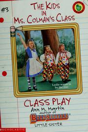 Cover of Class play by Ann M. Martin