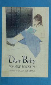 Cover of Dear baby by Joanne Rocklin