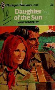 Front cover of Daughter of the sun by Mary Wibberley