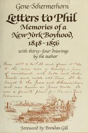 Front cover of Letters to Phil by Gene Schermerhorn