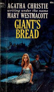 Cover of Giant's bread by Agatha Christie