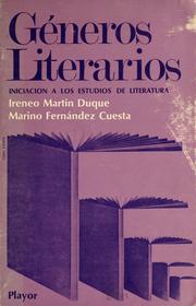 Front cover of Géneros literarios by Ireneo Martín Duque